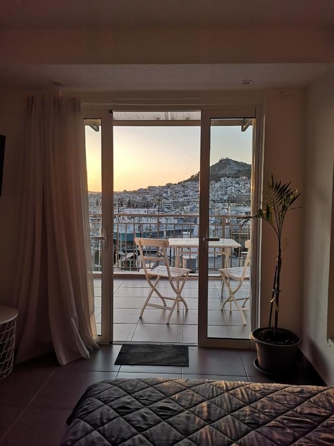 Апартаменты Athens From The Top, Cozy Studio In The City Center Экстерьер фото