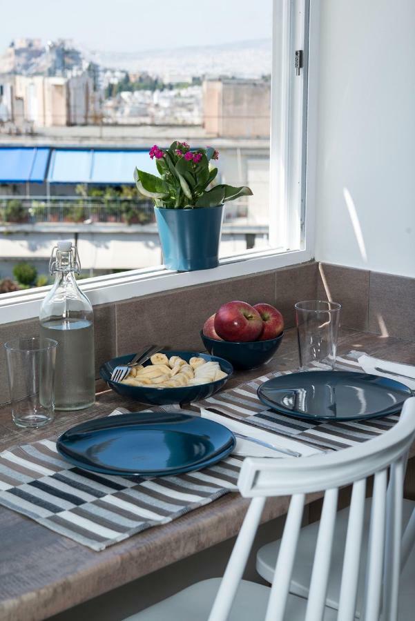 Апартаменты Athens From The Top, Cozy Studio In The City Center Экстерьер фото